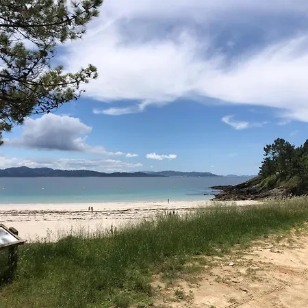 Portonovo-sanxenxo-galicia Atico Con Terrazas E Increibles Vistas Playa Directa * 산신소
