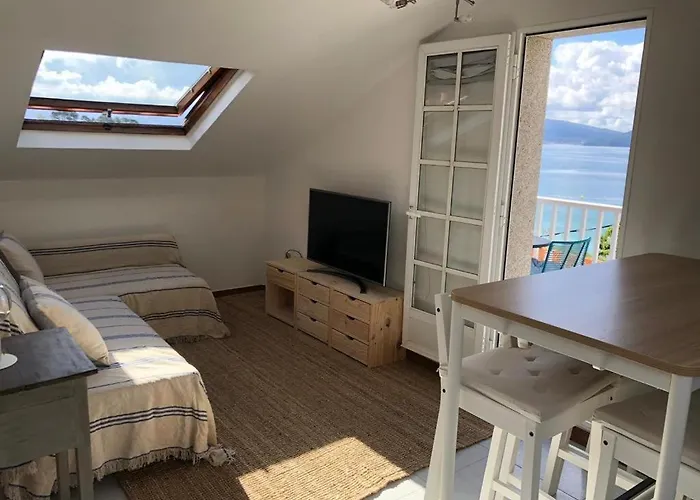 Apartment Portonovo-sanxenxo-galicia Atico Con Terrazas E Increibles Vistas Playa Directa