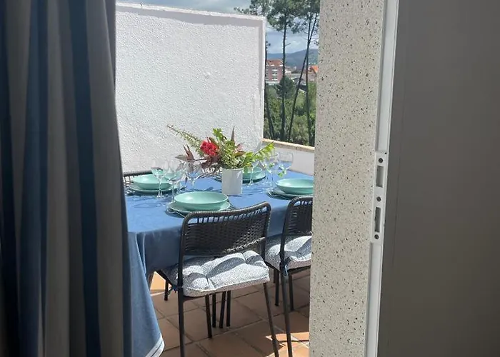 Portonovo-sanxenxo-galicia Atico Con Terrazas E Increibles Vistas Playa Directa Apartment